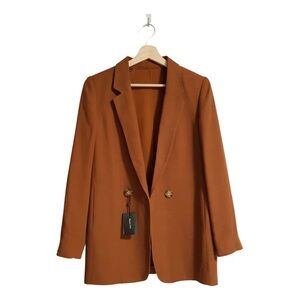 Massimo Dutti Tan Blazer